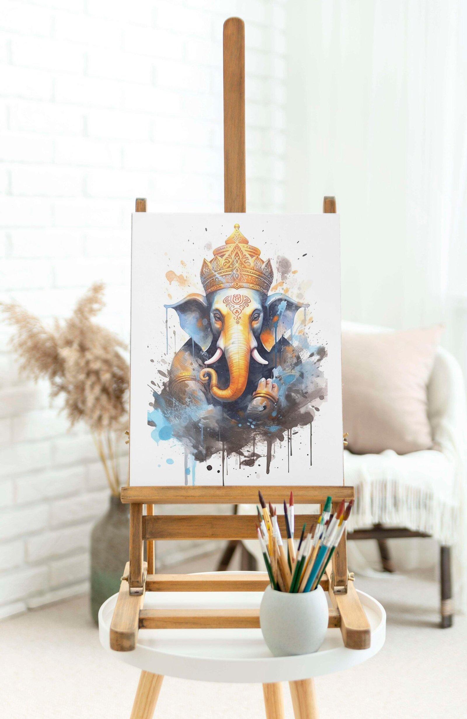 Elegant Framed Canvas Art for Bedroom & Living Rooms - Image 2
